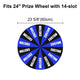 TheDisplayOutlet Custom Print Acrylic Sheet Dry Erase Board for Prize Wheel, 24in 14-Slot Image