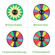 TheDisplayOutlet Custom Print Acrylic Sheet Dry Erase Board for Prize Wheel Image