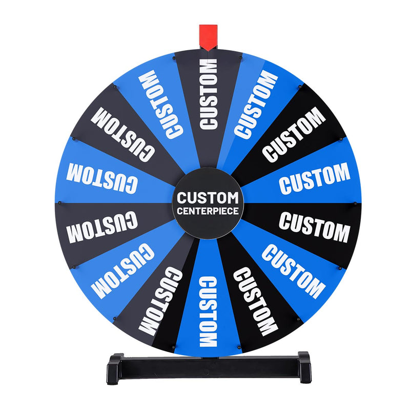 TheDisplayOutlet WinSpin Prize Wheel Tabletop Dry Erase Spinning Wheel 24