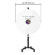 TheDisplayOutlet 12" to 48" Custom Prize Wheel Dry Erase Spin Wheel, 48in 18-Slot Image