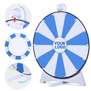 TheDisplayOutlet 20" Spin Wheel Dry Erase Folding Stand Image