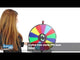 WinSpin Prize Wheel Tabletop Dry Erase Spinning Wheel 24"