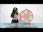 WinSpin Spinning Prize Wheel Tabletop Dry Erase 15"