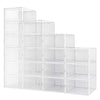 Medium Stackable Shoe Box Drop Front Door 13in