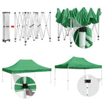 InstaHibit 10'x15' Pop Up Canopy Waterproof Instant Canopy CPAI-84
