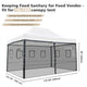 Netting Mesh Sidewalls for 10x15 Pop Up Canopy