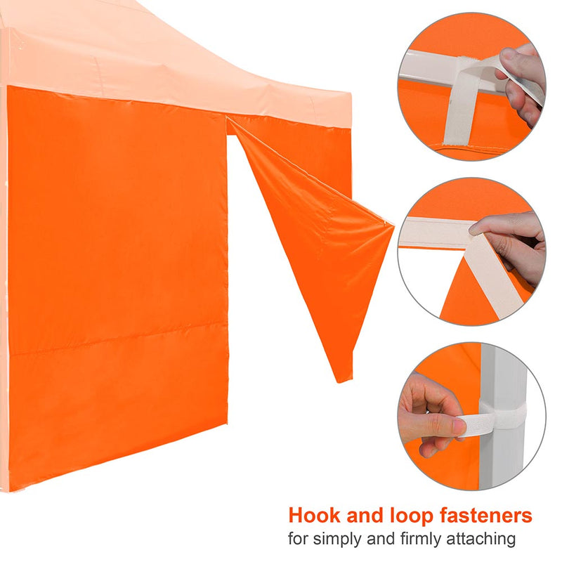 15'x7' Sidewall w/ Zipper for Pop Up Canopy CPAI-84
