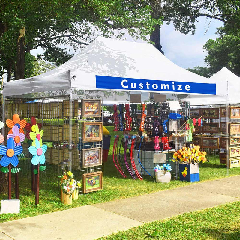 InstaHibit Canopy Replacement 10x15 Pop Ups CPAI-84 FireRetardant