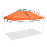 InstaHibit Canopy Replacement 10x20 Pop Ups CPAI-84 FireRetardant