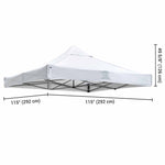 InstaHibit 10x10 Canopy Replacement with Vent 9'7"x9'7"