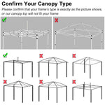 InstaHibit 10x10 Canopy Replacement with Vent 9'7"x9'7"