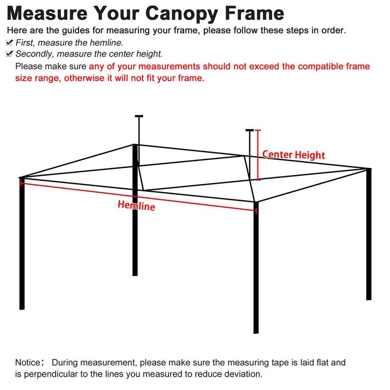 InstaHibit Canopy Replacement 10x20 Pop Ups CPAI-84 FireRetardant