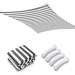 Square Shade Sail Driveway Shade 20x20