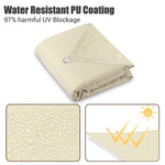 Water-resistant Square Sun Shade 16 ft