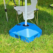 84 lb Umbrella Stand Sand Water Filled 1 1/4" Hole