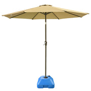 84 lb Umbrella Stand Sand Water Filled 1 1/4" Hole