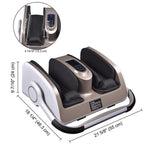 Heated Foot and Calf Arms Massager with Remote