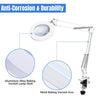 5x Desktop Clamp-on Magnifying Lamp Magnifier Light 12W