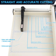 17" Steel Duty Manual Guillotine, Paper Cutter and Trimmer
