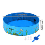 Potable Pool for Dogs Kids Pet Swimming Bathing