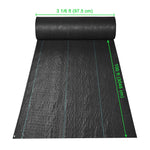 5.6oz Weed Barrier Landscape Fabric 3 foot Width