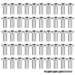 1/8" Cable Railing Kit 50pcs Protector Sleeves 316 Stainless Steel
