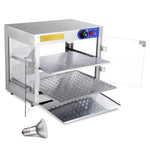 Food Warmer Display Cabinet 2-Tier