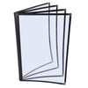 Clear Menu Covers 20ct/Pack 8.5x14 4-Page 8-View