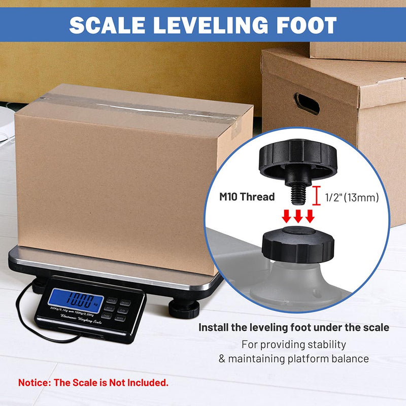 Digital Platform Scale Legs 4ct/Pack