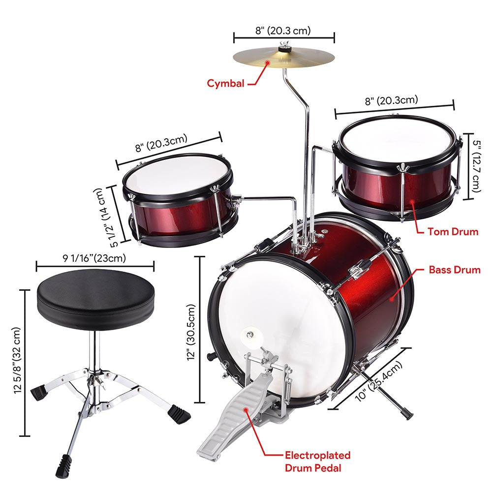 Rumpusetti 12\ Brass Drum, 8\ Tom BrumsRumpusetti 12\ Brass Drum, 8\ Tom Brums  