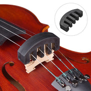 Violin Shoulder Rest 3/4-4/4 Soft Pad Maple Wood