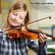 Violin Shoulder Rest 3/4-4/4 Soft Pad Maple Wood