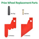 WinSpin Pegs & Red Pointers Prize Wheel Replacement Parts
