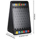 WinSpin LED Plinking Prize Drop Board & Pucks 30"x18" 6-Slot