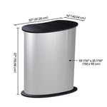 Portable Trade Show Display Podium Counter II Black