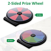 WinSpin 10" Prize Wheel Stand-up & Tabletop 10-Slot