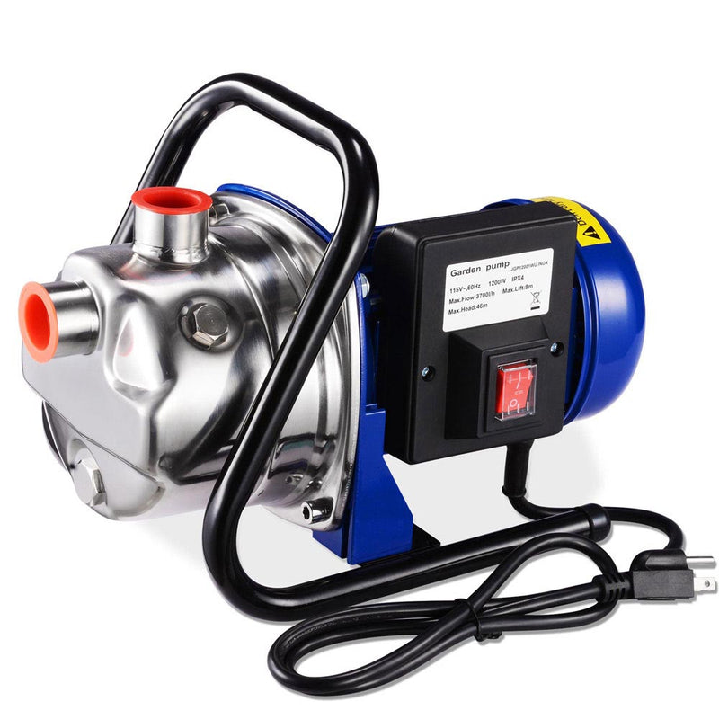 Electric Water Pump Sump Pump Stainless Steel 1.6 HP