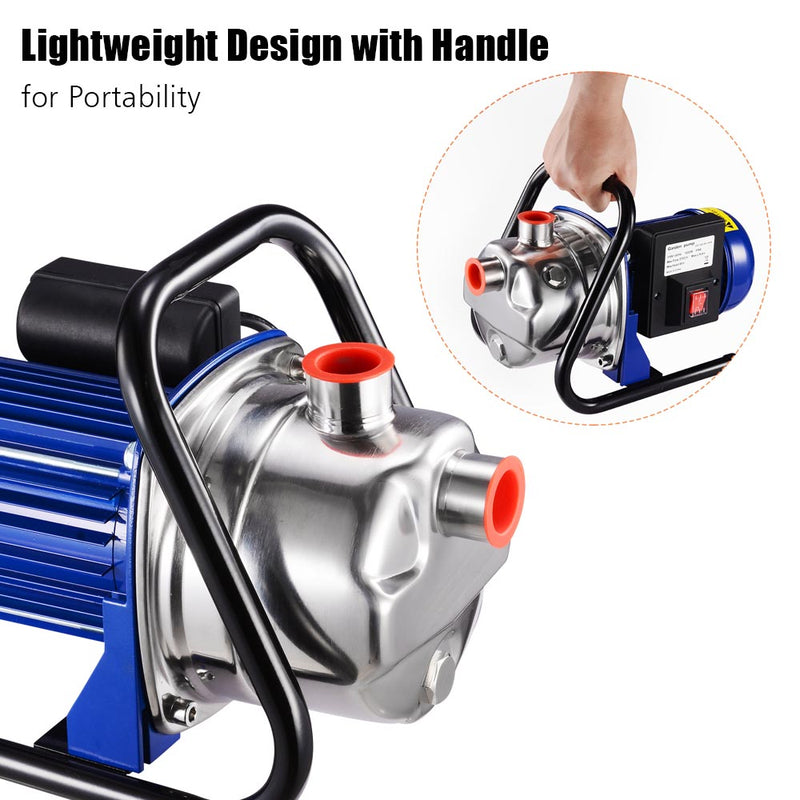 Electric Water Pump Sump Pump Stainless Steel 1.6 HP