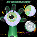 Halloween Inflatable Monster Hand Eyeball Music & 4 Modes