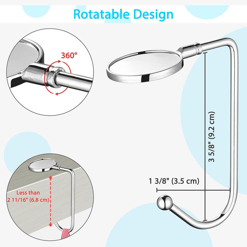 Stocking Holders Set of 8 Christmas Stocking Hanger Stainless Steel