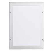 A4 Poster Display Snap Frame for 10"x13" Poster 1" Silver Profile