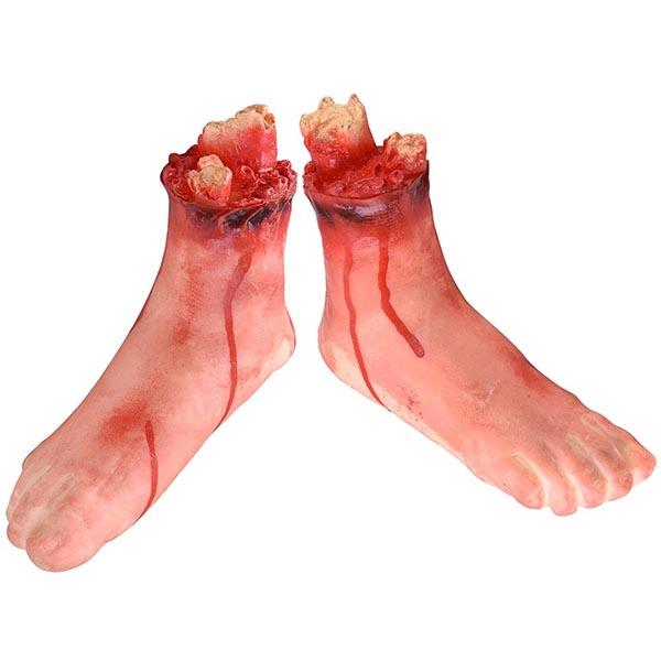 5 Pcs Broken Scary Hands Foot Leg Set Halloween Decoration