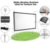 Portable Freestanding Front Projector Screen w/ Legs 120" 16:9