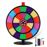 WinSpin Prize Wheel Double Wheels 24" Tabletop Round Base