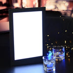 LED Menu Check Presenter Illuminated 8.5x14 with Adaptor
